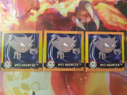 Haunter #93 1999 Artbox Pokemon Sticker LP - Image 2