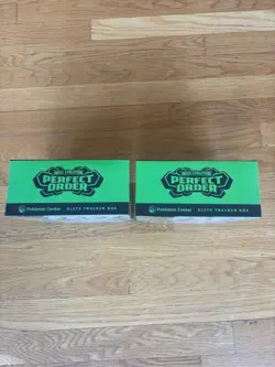 x2 Pokemon TCG Perfect Order Pokemon Center ETB - Image 2