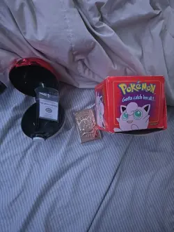 Burger King 1999 Pokemon 23k Gold Plated Trading Card Jigglypuff w/ COA - Image 1