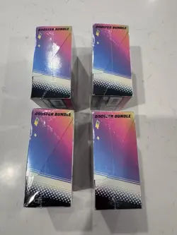 Pokemon TCG Prismatic Evolutions Booster Bundle LOT OF 4 ~ Sealed ~ Free Ship - Image 3