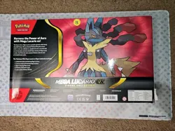Pokemon TCG Mega Lucario ex Premium Figure Collection Box Factory Sealed - Image 2