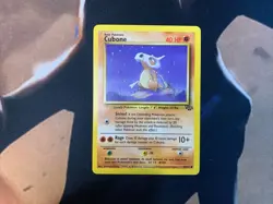 Cubone Jungle 50/64 Unlimited Pokemon Card - Image 1