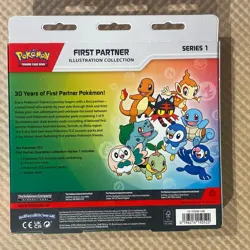 Pokemon TCG First Partner Illustration Collection Series 1 New Sealed In Hand! - Image 2