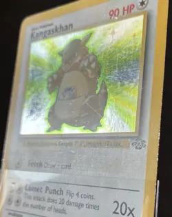 Pokemon TCG Kangaskhan Jungle 5/64 Holo Unlimited Holo Rare HP/DMG - Image 5