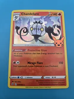 Chandelure 033/192 Halloween Trick or Trade - Pokemon Holo Rare LP - Image 1