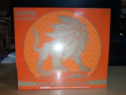 Pokemon Sun & Moon Base Set Elite Trainer Box ETB (Solgaleo) Factory Sealed - Image 1