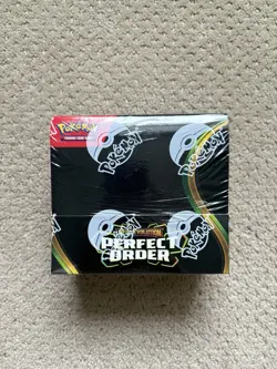 Pokemon Mega Evolution Perfect Order Booster Box Sealed - Image 1