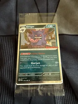 Pokemon Perfect Order Gengar GameStop Exclusive Sealed Promo - Image 1
