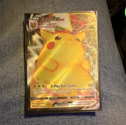 Pokemon Pikachu VMAX 265/S-P Sword & Shield Promo Holo Common 310 HP Japanese - Image 1