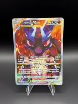 Pokemon Lucario VSTAR Full Art Promo Holo 270 HP SWSH291 Sword & Shield - Image 1