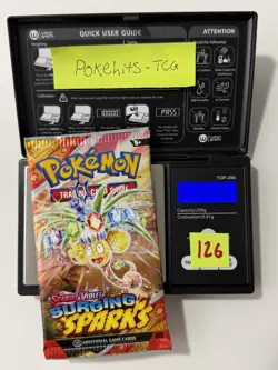 (HEAVY)🔥 22.46g Pokemon TCG Surging Sparks Booster Pack Factory Sealed✅ - Image 1