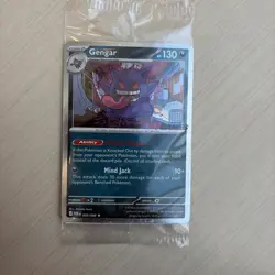 Pokemon TCG Gengar 050/088 EBGames Stamped Promo ENGLISH Sealed - Image 1