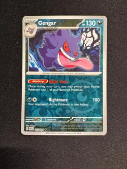 GENGAR ( PAF 057/091 ) REVERSE HOLO - Pokemon - 2024 NELNAL LP - Image 1