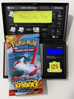 (HEAVY)🔥 22.55g Pokemon TCG Surging Sparks Booster Pack Factory Sealed✅ - Image 1