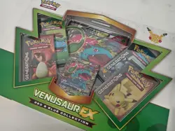 Pokemon TCG Venusaur EX Box 20th Anniversary Red & Blue Collection Generations - Image 2