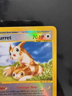 Pokemon 2002 Furret 048/147 Aquapolis Reverse Holo Uncommon English - Image 4