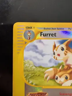 Pokemon 2002 Furret 048/147 Aquapolis Reverse Holo Uncommon English - Image 5