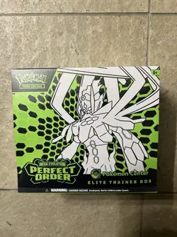 Mega Evolution Perfect Order Pokemon Center Elite Trainer Box - Sealed - Image 1