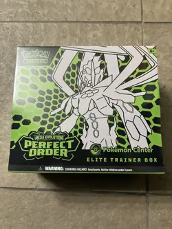 Mega Evolution Perfect Order Pokemon Center Elite Trainer Box - Sealed - Image 2
