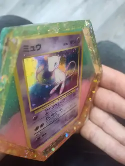 Pokemon Japanese Fossil Near Mint Mew Holo Rare - Image 5