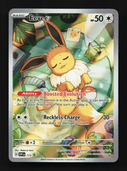 Eevee SVP 173 English Pokemon Card TCG - Image 1