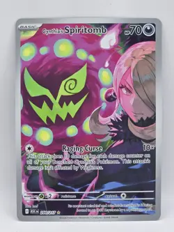 Pokemon TCG Cynthia's Spiritomb 244/217 Ascended Heroes Illustration Rare - Image 1