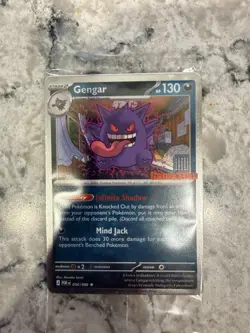 Pokemon GameStop Stamped Exclusive Gengar Promo Sealed 050/088 - Image 1