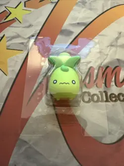 Official Pokemon Paldea Evolved Mini Figure Toy Eraser - Smoliv - NEW! - Image 1