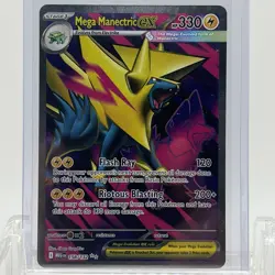 Pokemon TCG Mega Evolution Mega Manectric ex #158/132 Ultra Rare NM - Image 1