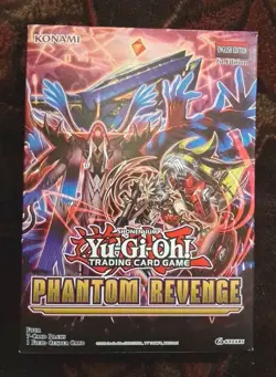 Yu-Gi-Oh Phantom Revenge Box Four 7-Card Packs 1 Field Center Card Sealed - Image 1