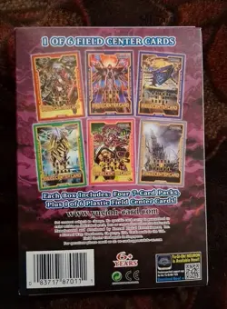 Yu-Gi-Oh Phantom Revenge Box Four 7-Card Packs 1 Field Center Card Sealed - Image 2
