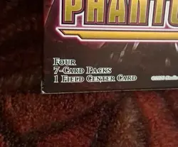 Yu-Gi-Oh Phantom Revenge Box Four 7-Card Packs 1 Field Center Card Sealed - Image 3