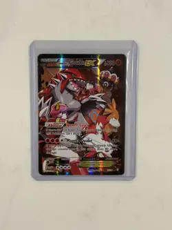 Pokemon TCG Team Magma's Groudon EX Holo Rare Card 15/34 Double Crisis - Image 1