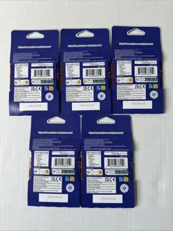 One Piece TCG The Azure Sea’s Seven OP-14 Sleeved Booster Pack Lot Of 5 Sealed - Image 2