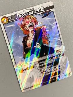Sanji (Nami) - 21/77 - One Piece Miracle Battle Carddass Card Japanese - Image 2