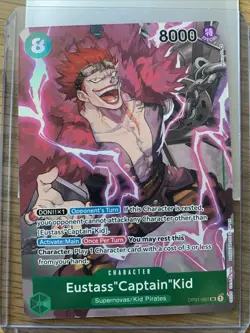 One Piece English OP01-051 Eustass Kid Parallel Art english Original OP01 Set - Image 1