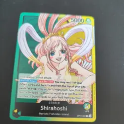 OP11-022 Shirahoshi : Leader English One Piece TCG Card - Image 1