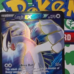 Lugia EX (Full Art) 94/98 XY - Ancient Origins Holo NM Pokemon Card English - Image 5