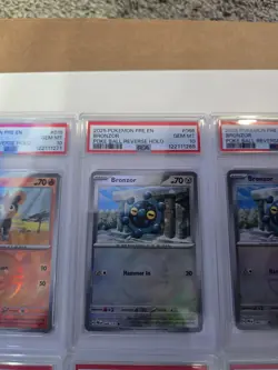 Pokemon (2025) Lot Of (6) PSA 10 PokeBall Reverse Holo And Ultra Rare Cards - Image 3