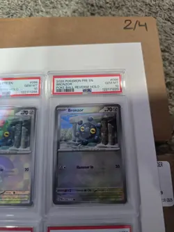 Pokemon (2025) Lot Of (6) PSA 10 PokeBall Reverse Holo And Ultra Rare Cards - Image 4