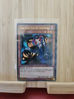 TOUR GUIDE FROM THE UNDERWORLD RA01-EN005 ULTRA RARE Yugioh - Image 1