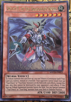 Yu-Gi-Oh! - Dreiath III, the True Dracocavalry General MACR-EN023 - UNLIM. - ULT - Image 1