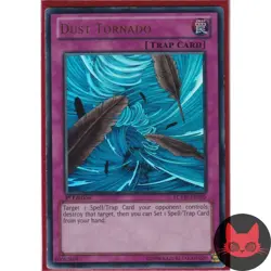 Yugioh Dust Tornado LCYW-EN095 Ultra Rare 1st Edition LP - Image 1