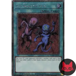 Yugioh Delinquent Duo RA04-EN114 Platinum Secret Rare 1st Edition NM - Image 1