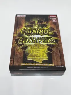 2025 Yugioh Quarter Century STAMPEDE Mini Box New Sealed - Image 1