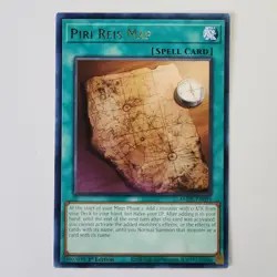 Piri Reis Map - AMDE-EN059 - LP - Rare - 1st ed - Yugioh - Image 1