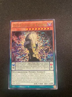 D/D Savant Thomas German Rare TDIL-EN010 DE010 Near Mint Yu-Gi-Oh! - Image 1