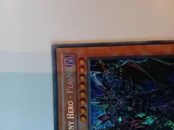 YUGIOH Secret Rare Destiny Hero - Plasma CT04-EN003 MP - Image 2