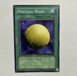 Yugioh Mystical Moon 2002 LOB-094 Common 1st Edition MP - Image 1