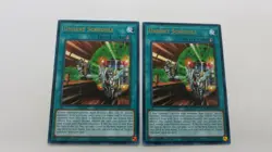 2x URGENT SCHEDULE SPELL 1ST EDITION MGED-EN063 GOLD RARE YUGIOH NM UNPLAYED - Image 1